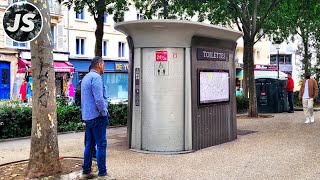 SelfCleaning Public Toilets in Paris  Toronto Needs These [upl. by Eilrahs]