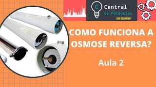 Osmose Reversa como funciona quotAULA 2quot [upl. by Remas]