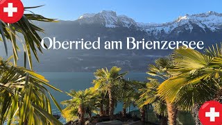 Beautiful Springtime Views Of Oberried Am Brienzersee In 4k Resolution [upl. by Rufena818]