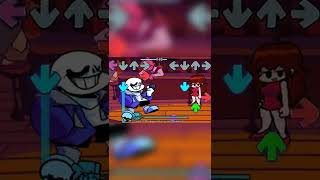 FNF Ft Sans  Undertale mod  With cutscenes  VS Sans Papyrus shorts [upl. by Serrano]