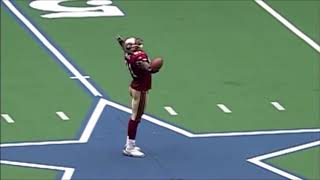 Terrell Owens has a HUGE celebration TWICE vs Cowboys 2000 [upl. by Pergrim666]