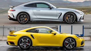 2024 Mercedes AMG GT 63 vs Porsche 911 Turbo 🔥🏁 [upl. by Celeste230]