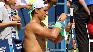 How to rewrap OverGrip on Tennis Racquet like Rafael Nadal [upl. by Chuck]