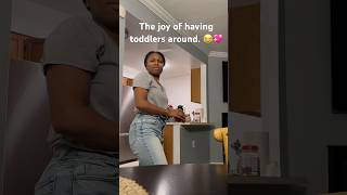 It’s so funny how logical kids are 🥹 moments baby cutebaby sahm love momlife cleaning mom [upl. by Eciram]