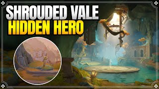 Shrouded Vale Hidden Hero  World Quests amp Puzzles 【Genshin Impact】 [upl. by Ashely732]