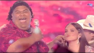 Iam Tongi  Iam wins American Idol 2023 and sings Dont Let Go with Top 12 [upl. by Tterej]