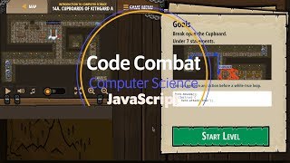 CodeCombat  Level 14A Cupboards of Kithgard A JavaScript Tutorial [upl. by Anora]