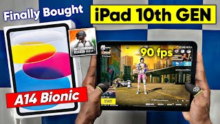 I Bought iPad 10th Generation  iPad 10th Generation Bgmi Test  Unboxing and review [upl. by Damaris373]