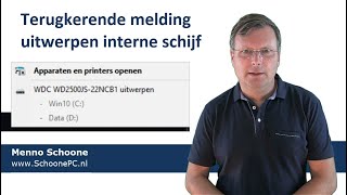 Terugkerende melding uitwerpen interne schijf met Windows [upl. by Fronniah]