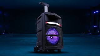 Portable trolley DJ speaker  Zeb Thump 100  Zebronics [upl. by Drummond]