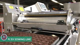 FLEX Sowing Line for trays Trees  Flier Systems [upl. by Anirav]