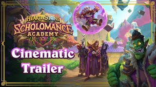 Scholomance Academy Cinematic Trailer  Announcement Video [upl. by Ydualc]