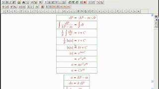 Population modeling problem constant emigration [upl. by Adiraf]