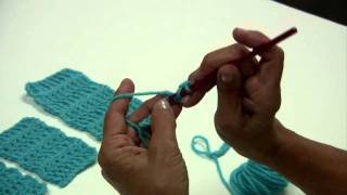 Learn to Crochet 5 Basic Crochet Stitches by Red Heart with Kathleen Sams [upl. by Aihsenad152]