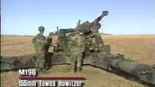 M198 155mm Towed Howitzer [upl. by Ardel371]