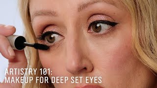 ARTISTRY 101 Makeup For DeepSet Eyes  Eye Makeup Tutorials  Bobbi Brown Cosmetics [upl. by Llertac]