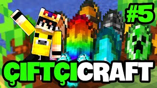 OTOMATİK DEMİR VE ALTIN  Minecraft ÇiftçiCraft 5 [upl. by Gelb]