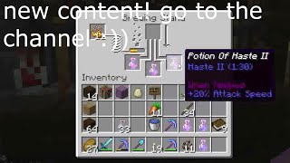 How To Make A Haste II Potion Plugin Required [upl. by Yzeerb]