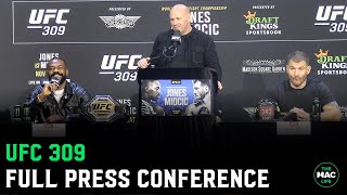 UFC 309 Jon Jones vs Stipe Miocic Press Conference Full [upl. by Cote330]