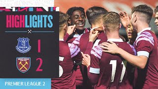 Everton 12 West Ham  Hammers start 2023 with win  Premier League 2 Highlights [upl. by Atiran]