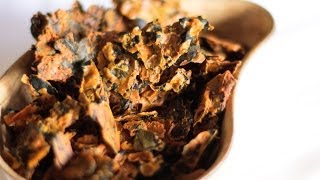 Kale Chips Recipe quotThe Best Tasting Kale Chip Raw Food Recipequot [upl. by Haggar]