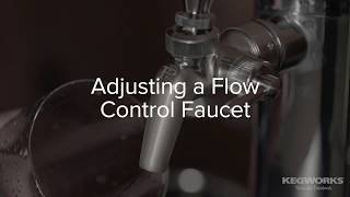 How to Adjust a Perlick Flow Control Faucet Getting the Perfect Pour [upl. by Gasper]