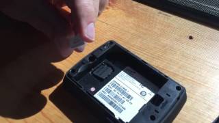 How to Swap a SIM Card in Verizon Novatel 6620L Jetpack MiFi [upl. by Ury955]