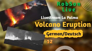 🔴Live🔴 Vulkanausbruch La Palma 08102021 Tag 20 des Ausbruchs [upl. by Ariela]