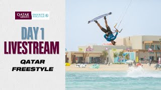 Day 1  Visit Qatar GKA Freestyle Kite World Cup 2024 [upl. by Anrak]