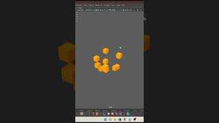 How to Create a MASH Network in Autodesk Maya  Easy Motion Graphics Tutorial mayamodeling short [upl. by Aserej629]