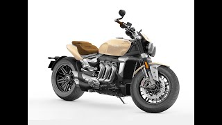 Triumph Rocket 3 R 100 colour combinations [upl. by Nohsid]