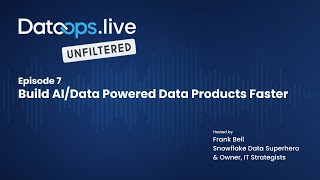 DataOpslive Unfiltered Ep 7  Build AIPowered Data Products Faster [upl. by Aciria237]