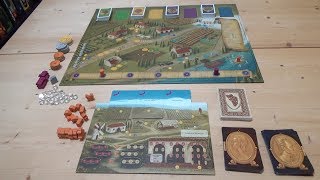 Partie en solo  Viticulture Essential Edition [upl. by Dnanidref]