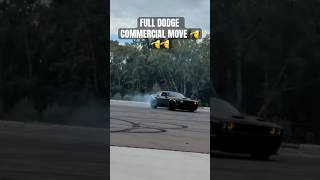 DOING A FULL DODGE COMMERCIAL MOVE IN YOUR HELLCAT IN REAL LIFE 🫡🫡🫡 [upl. by Ebbarta]