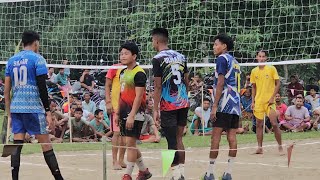 Brahmas Club Chirang vs Mainao Library  Local volleyball match 2024 [upl. by Dronski]