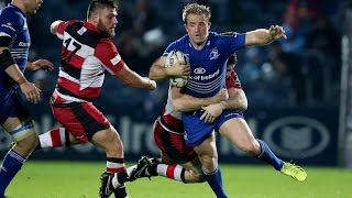 Leinster v Edinburgh Highlights – GUINNESS PRO12 201415 [upl. by Ayocal]