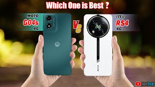 🔥 Duel High Tech Moto G04s Vs ITEL RS4 Off in a Smartphone Showdown [upl. by Forsyth591]