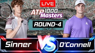 Sinner Vs OConnell Live Stream  Miami Open 2024  Jannik Sinner Vs Christopher OConnell Live [upl. by Gradeigh139]