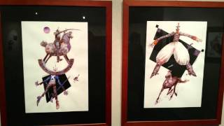 Expo Sergio Toppi  BD Boum  Blois 2015 [upl. by Trenton]