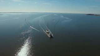 DRONE FOOTAGE CRISFIELD MARYLAND [upl. by Nedroj]