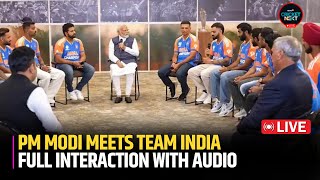 PM Modi Meets Team India Players  Indian Cricket Team Live  PM Modi Live  Rohit Sharma [upl. by Dimitri]