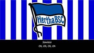 Hino do Hertha Berlin Legendado [upl. by Balcke194]