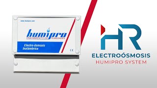 HUMIPRO HR  SISTEMA ELECTROÓSMOSIS [upl. by Danita]