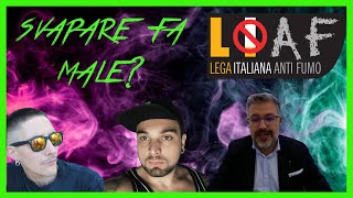 LEGA ITALIANA ANTI FUMO RISPONDE SVAPARE FA MALE ITA [upl. by Robin]