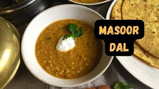 How To Make Dal  Red Lentil CurryMasoor Dal [upl. by Wagner354]