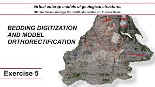 Virtual outcrop models of geological structures Exercise5 [upl. by Pasquale]