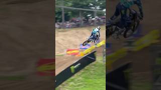 Max Anstie SENDING tunnel jump Southwick Pro Motocross shorts motocross [upl. by Eltsirk]