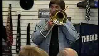 BILL WATROUS trombone embouchure maintenance [upl. by Arhas]