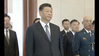 Xi Pays Respect to Late Chinese Leader Mao Zedong [upl. by Kjersti592]