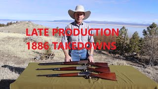 Late Production Winchester 1886 Takedowns [upl. by Flavius]